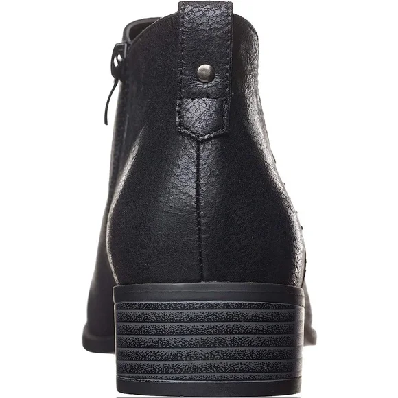 WOMEN'S Low Cut Zip On Booties - Size 7 - Picture 3 of 10